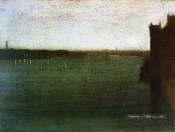 Nocturne Gris et Or James Abbott McNeill Whistler Peinture à l'huile